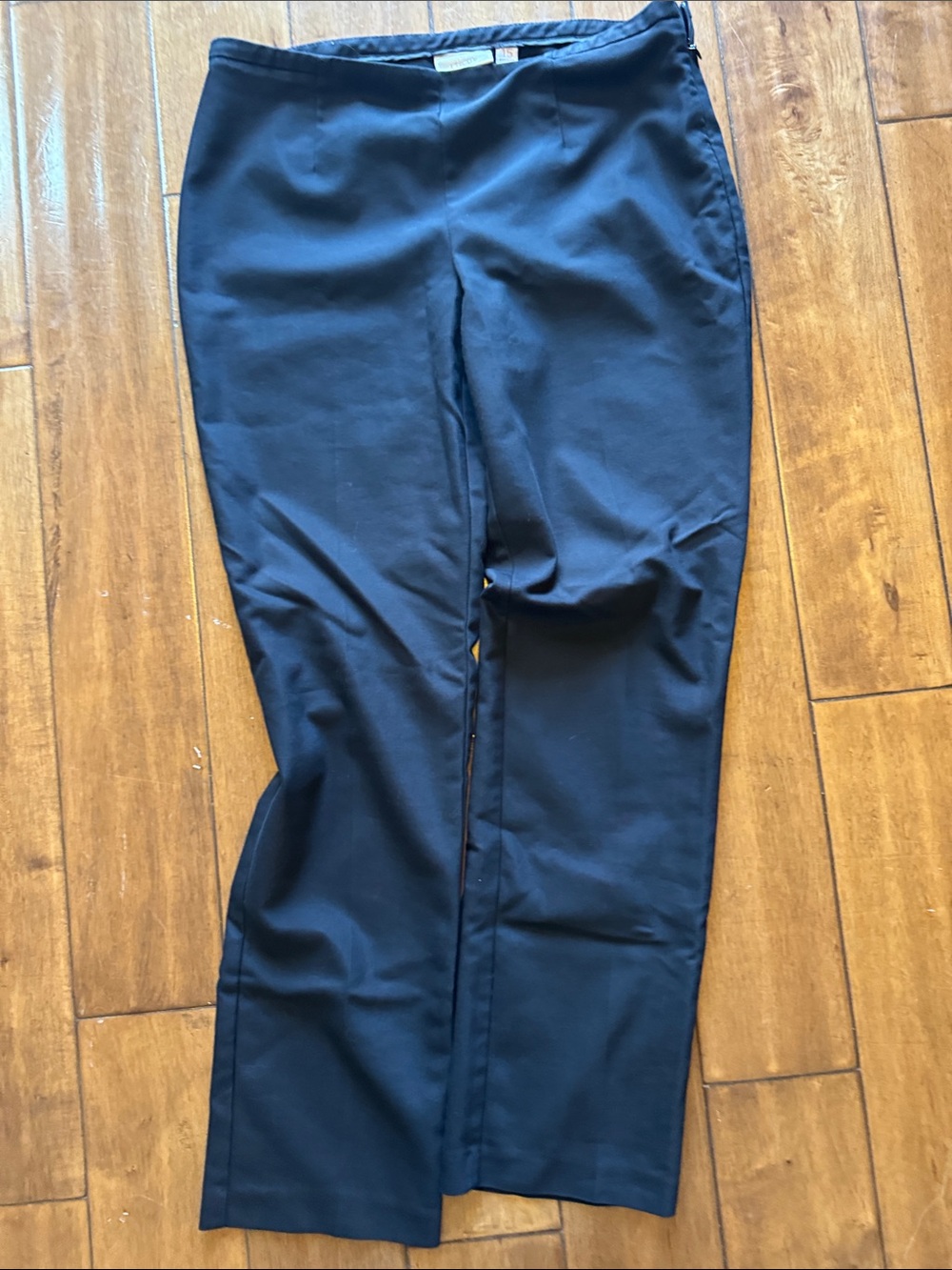 Chico's Navy Straight Leg Dress Pants Chicos 1.5 size